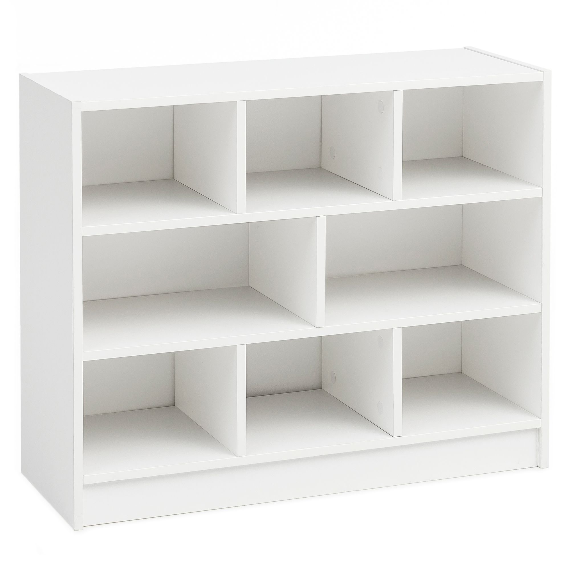 Libreria wl5.819 bianco 80x68.5x29.5 cm mensola in piedi mensola moderna