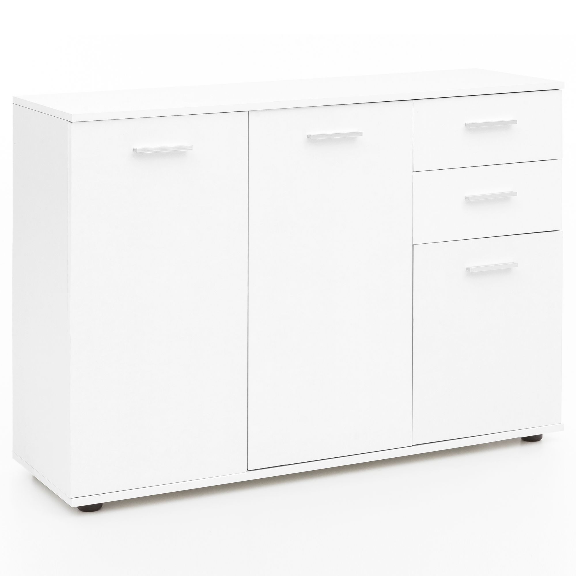 Credenza svenja 107x35x76cm bianco