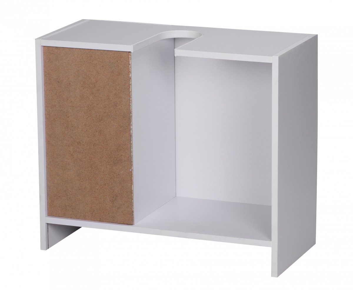 Mobile bagno 54 x 63 x 30 cm 1 anta, 3 cassetti, bianco