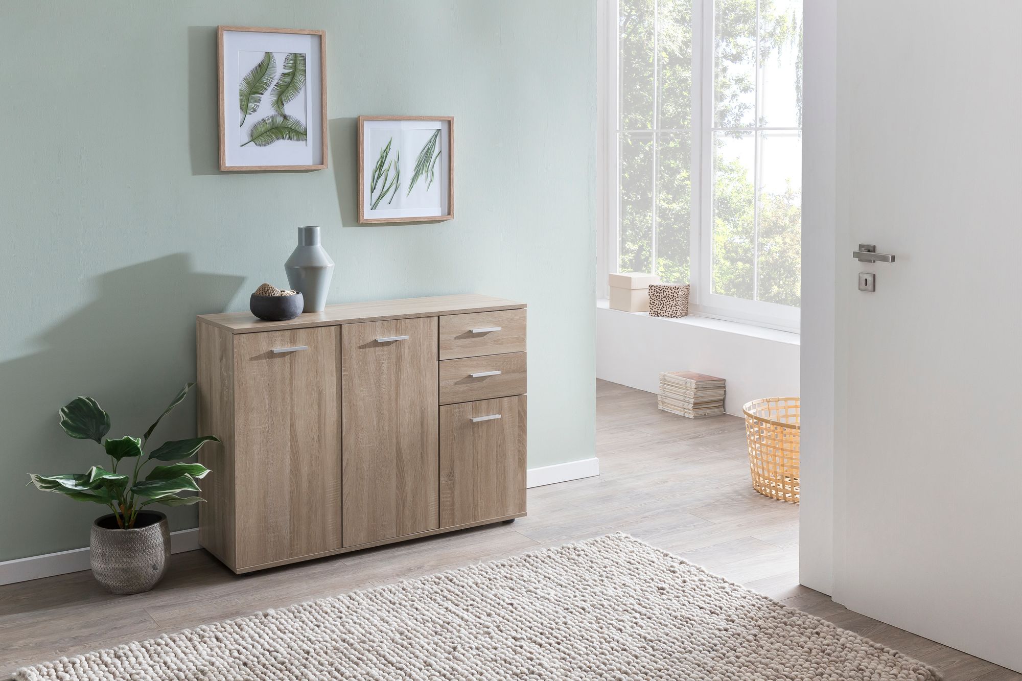 Credenza  svenja dresser 107x35x76cm sonoma